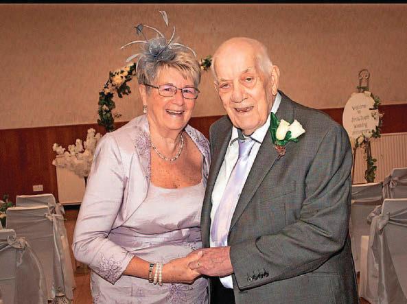 Care home organises couple's special day