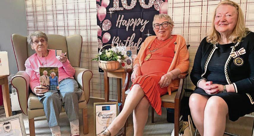 Margaret's 100 year celebration