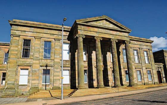 Machete yob is behind bars