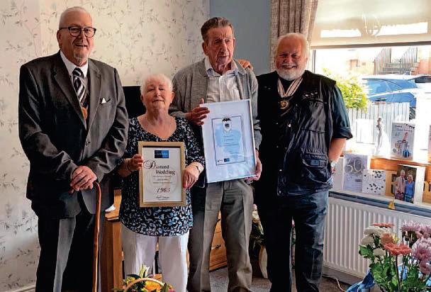 Diamond day for Nancy and Jim