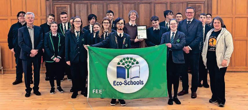 Flag day marks schools' work