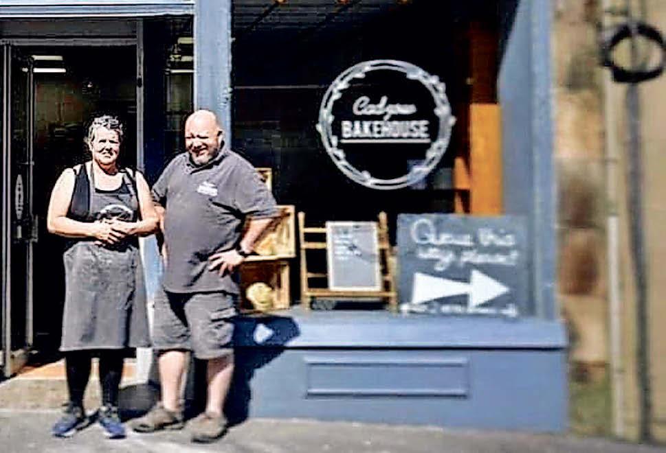 Bakery gets back to business after blaze