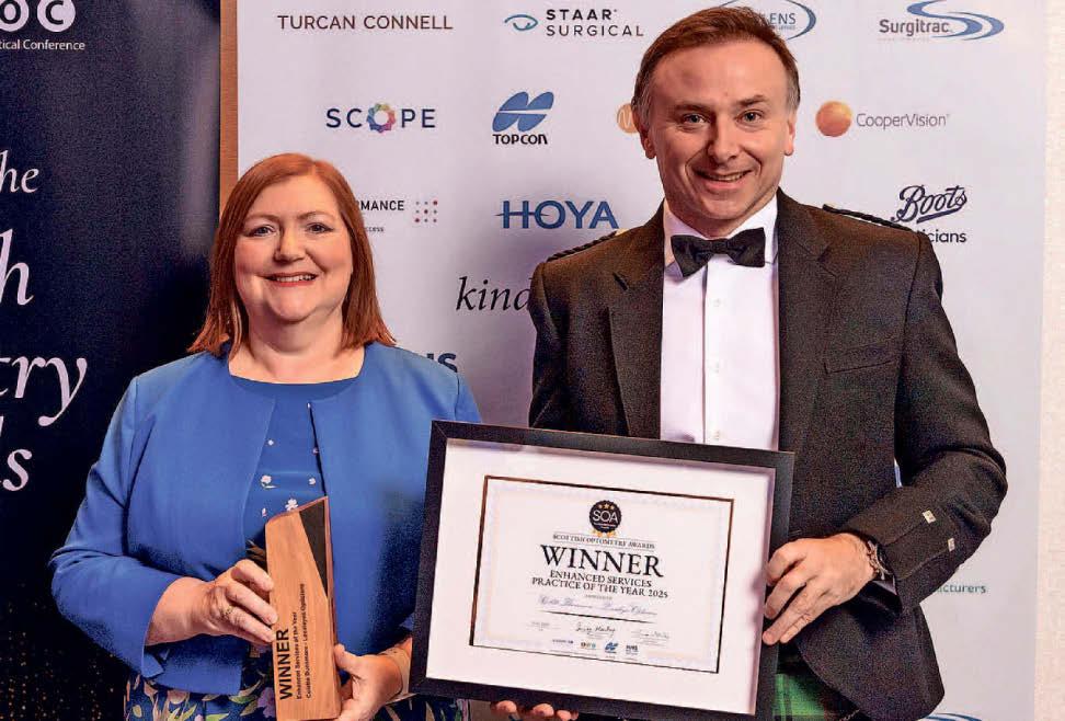 Optician is a vision of success at awards