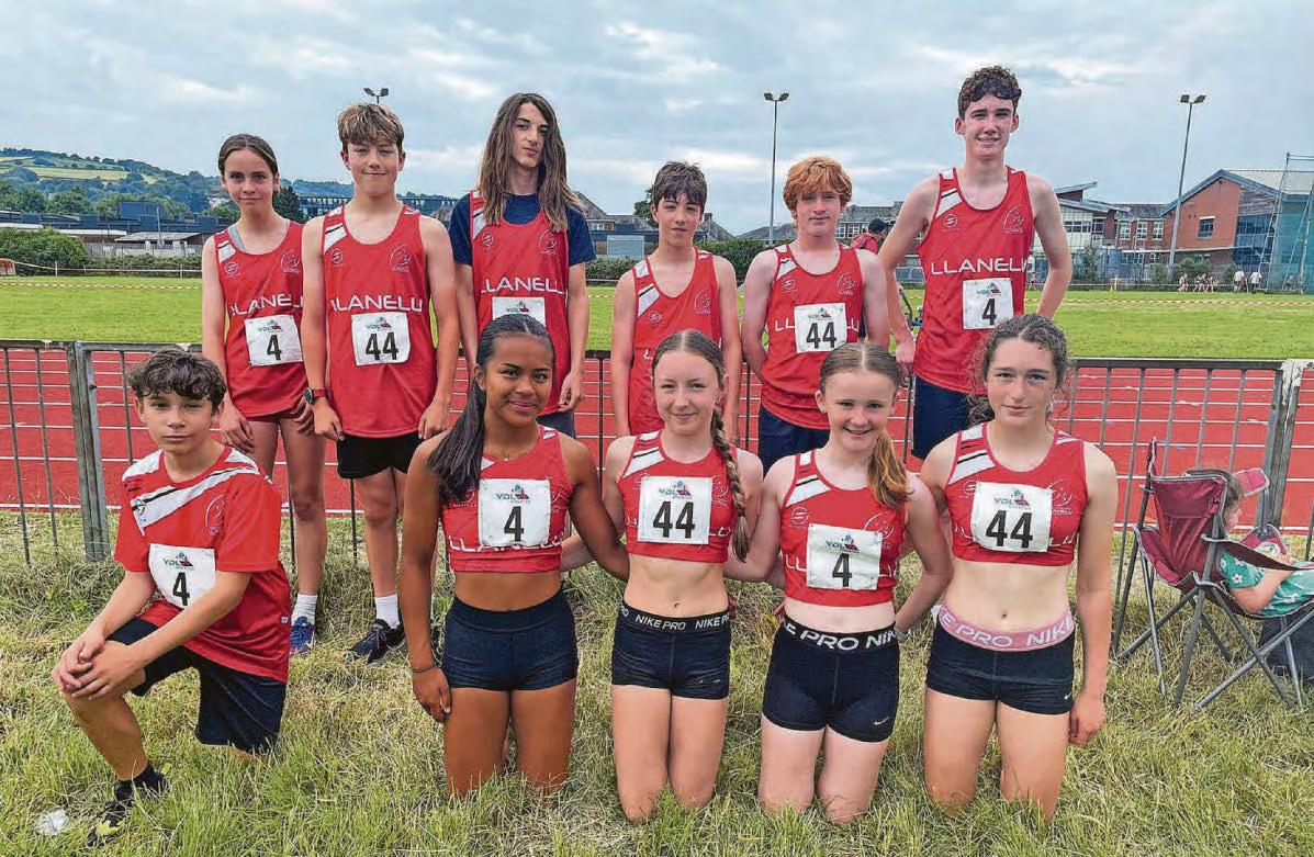 MEDALS GALORE FOR LLANELLI ATHLETES