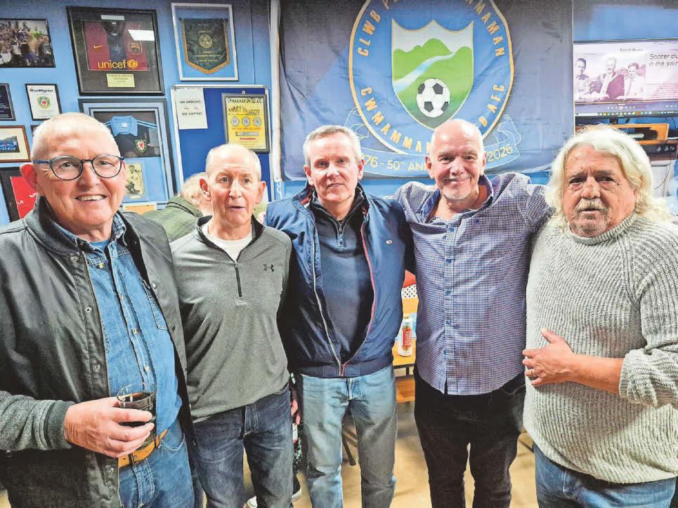 Football club stalwarts enjoy a night of memories