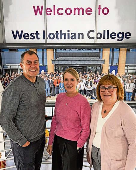 Hazel ‘privileged’ to help lead college