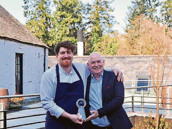 Industry recognition for Crieff chef Mark