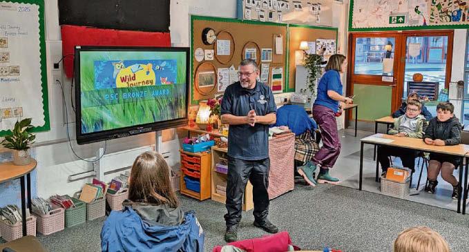 Award-winning pupils go wild for outdoor learning