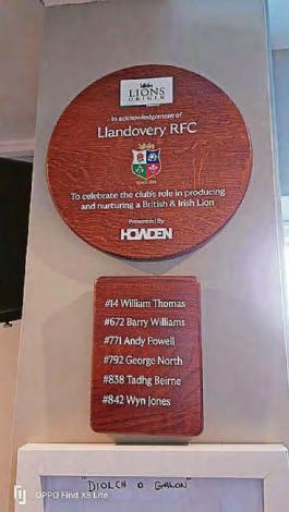 Club recognised for playing crucial part in Lions history
