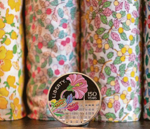 Mint's stylish coins mark 150 years of Liberty