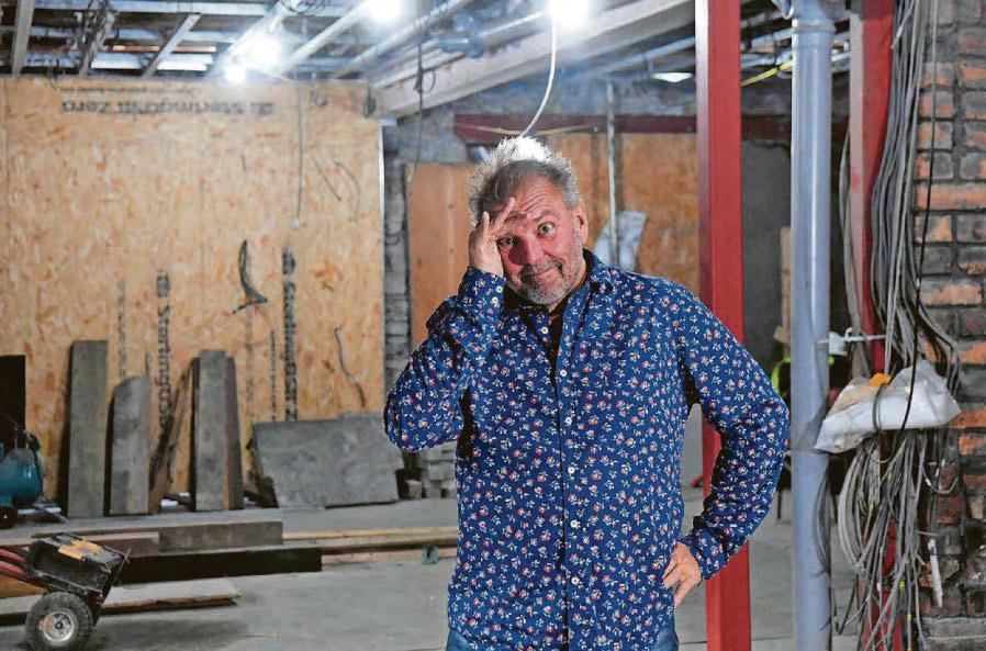 'I'm not turning it into a lap dancing club and I'm not turning it into flats!'