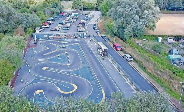 Radio controlled racing event at Stafford club