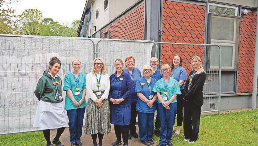 Work to improve health unit underway