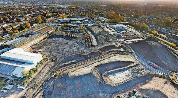 Manufacturing vision for old industrial site
