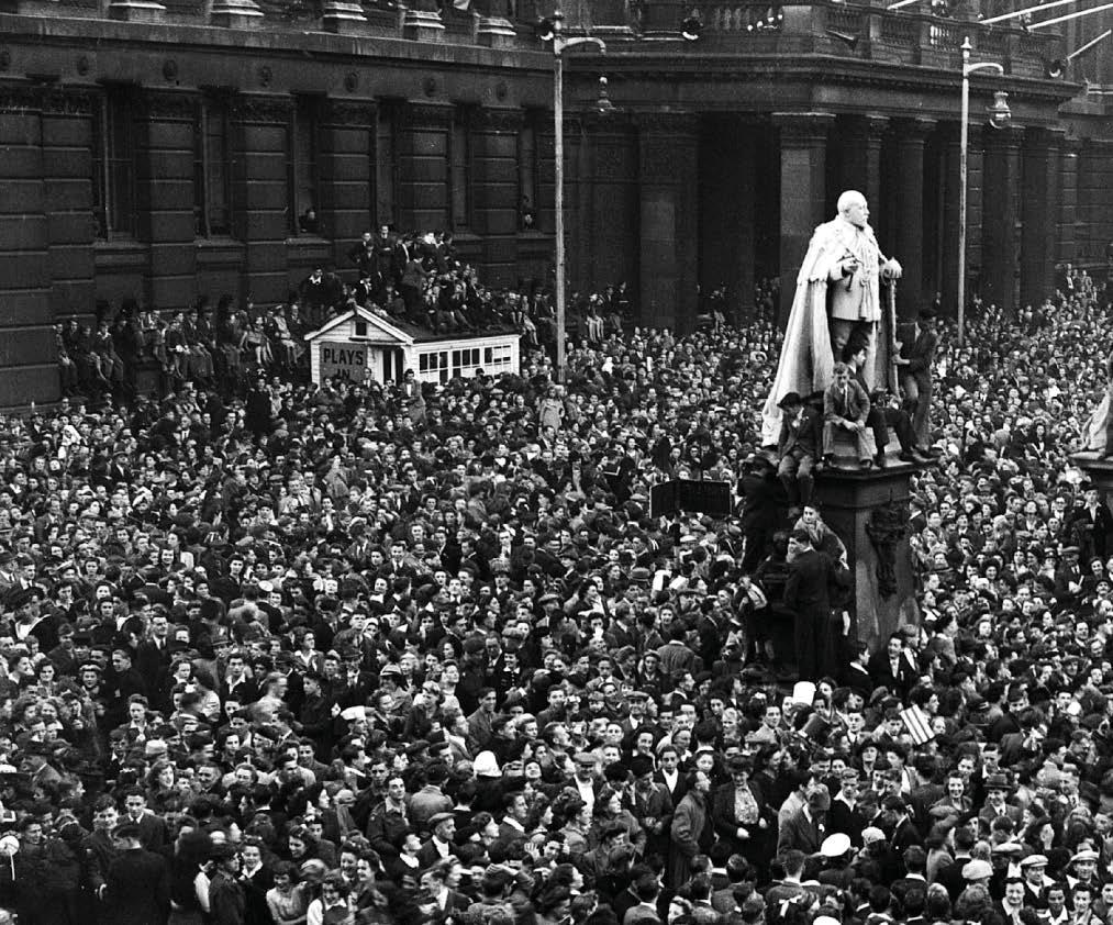 Dancing in Brum's streets on VE Day