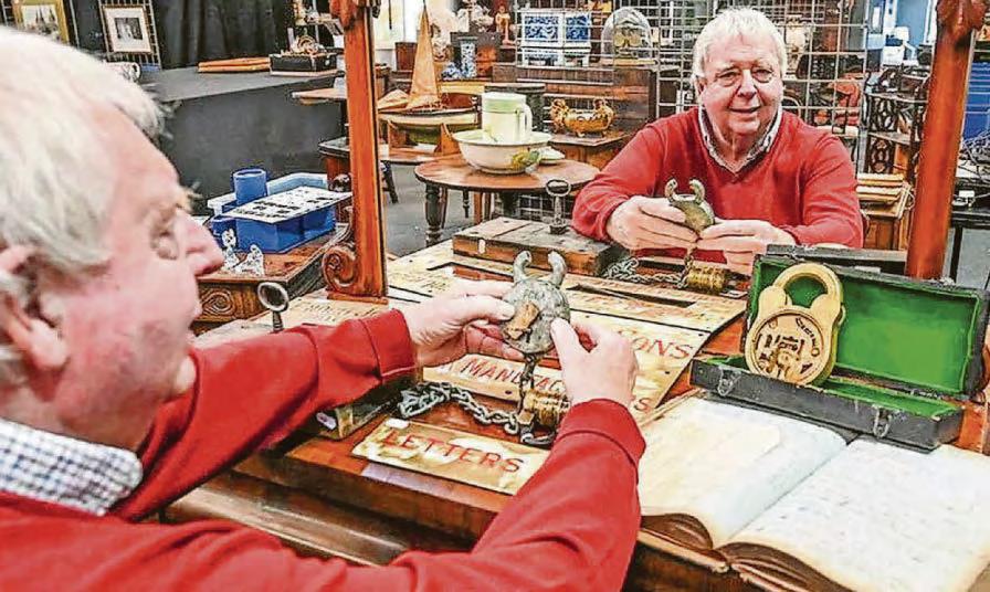 Lock collection holds key to a small fortune