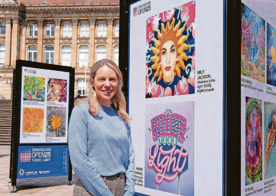 Outdoor exhibition puts spotlight on city's talent
