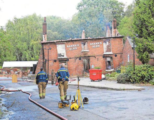 Investigation into Crooked House fire continues