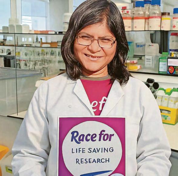 CANCER ‘LOLLIPOP' RESEARCHER CALLS FOR FUN RUNNERS