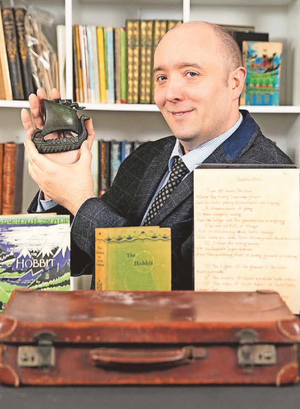 Tolkien’s door knocker and briefcase up for sale