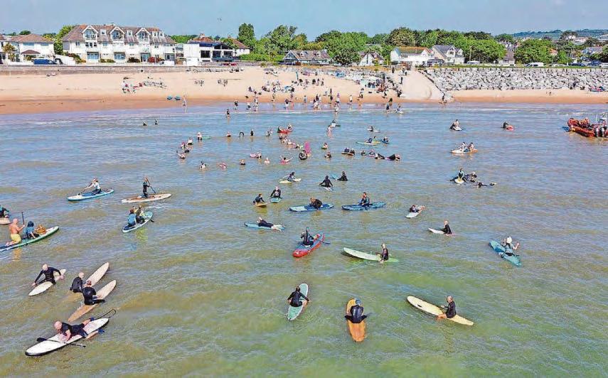 Thousands in protests at beaches over sewage pollution