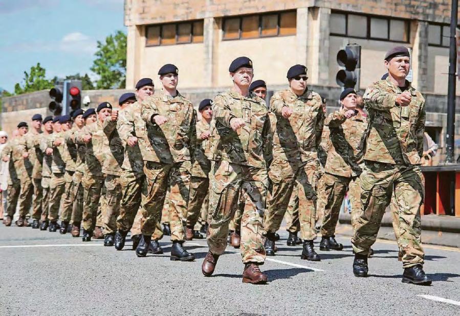 Veterans set to parade on Armed Forces Day