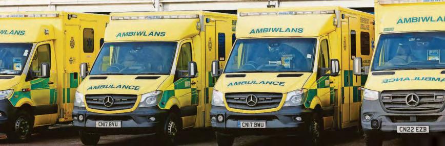 142 hi-tech ambulances to upgrade Wales' ageing fleet