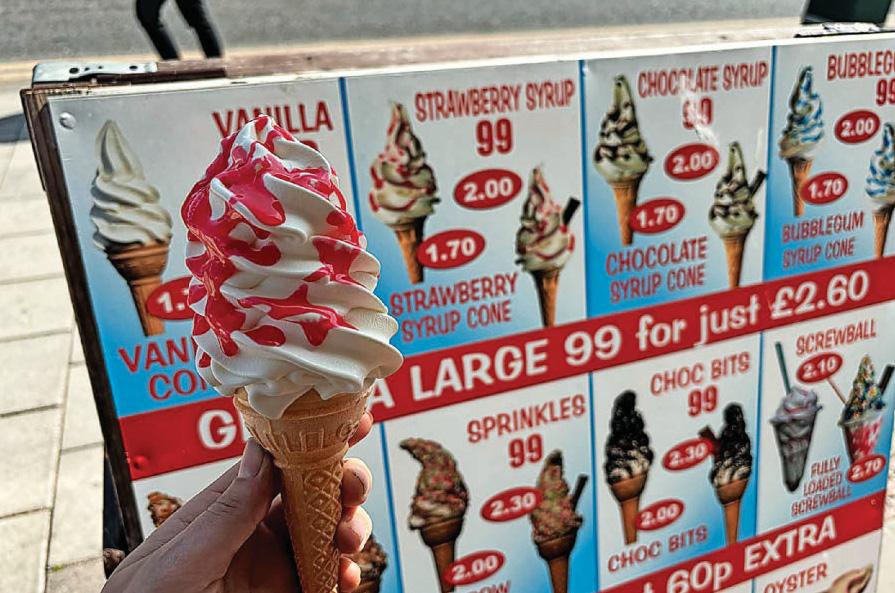 99 problems? We found the cheapest whippy ice cream in Skegness for under £2