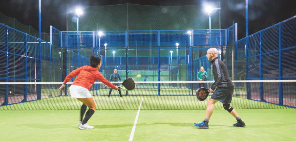 New sports hub set to serve up Padel courts