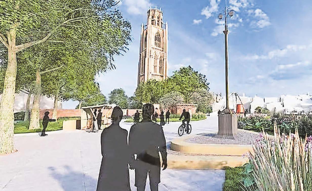 Five lamps monument to take pride of place in Rosegarth regeneration