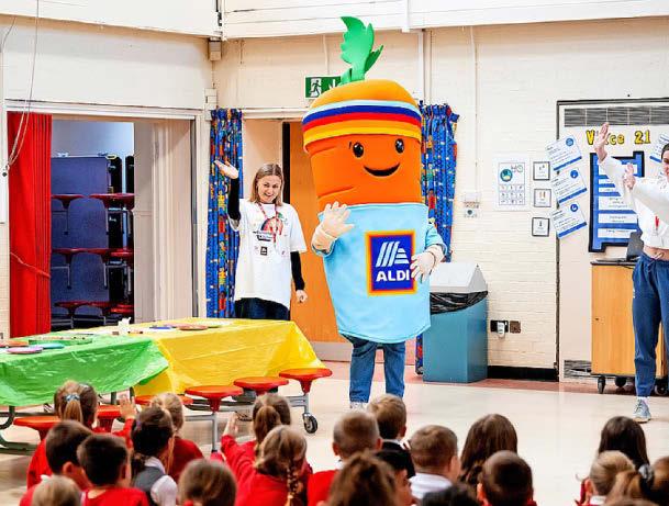 Youngsters get athletic advice from Team GB stars during school visits