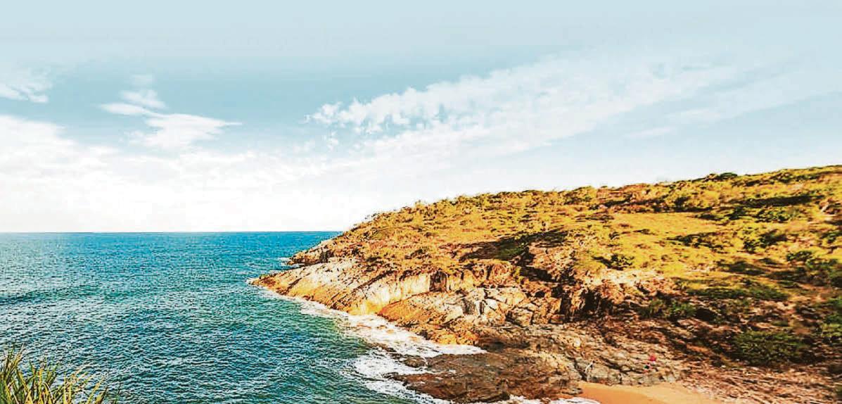 Father and son died after being swept away by wave