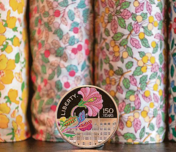 Mint's stylish coins mark 150 years of Liberty