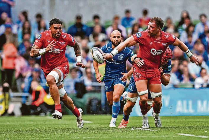 PEEL'S PRIDE AS FAVOURITES END SCARLETS' PLAY-OFF HOPE