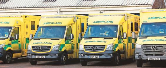 142 hi-tech ambulances to upgrade Wales' ageing fleet
