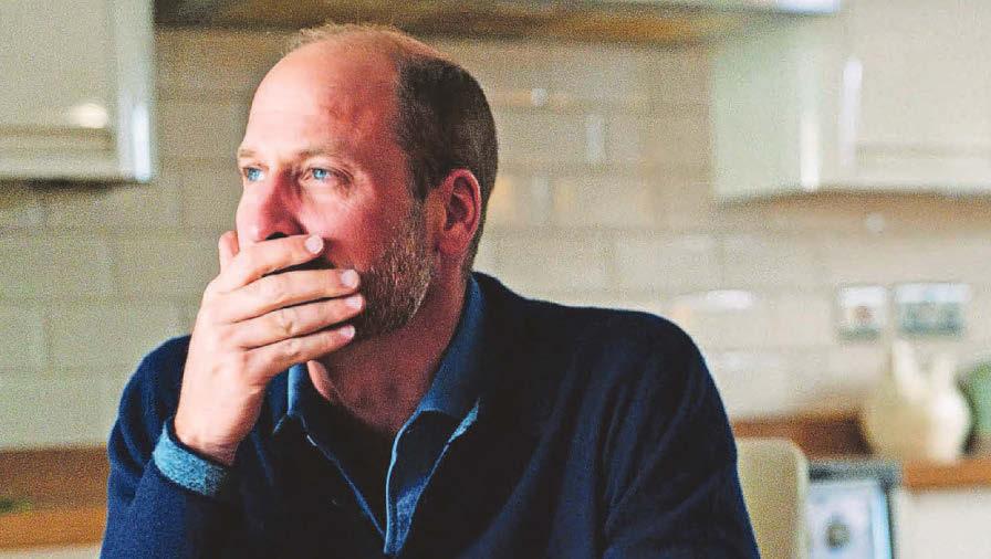 Prince weeps over mother's tragic double bereavement