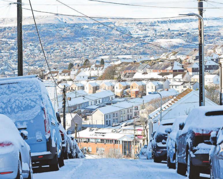 Winter wonderland for upper valleys