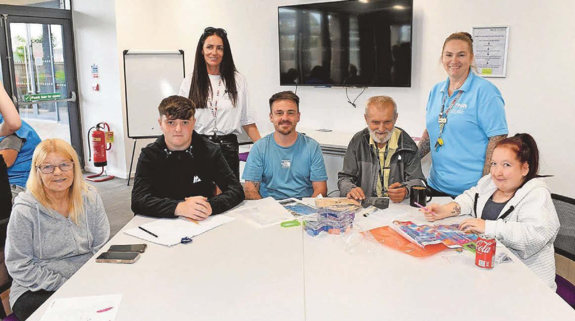 Community craft group helping boost wellbeing and confidence
