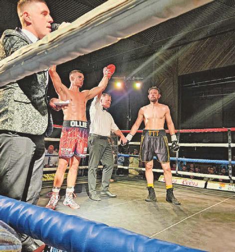 Grimsby boxer Tom misses out on winning title bout