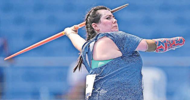 PARA JAVELIN STAR 'SO PROUD' OF HER MEDAL IN NEW DELHI