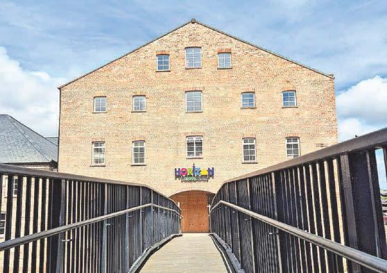 Youngsters who first imagined Youth Zone take a look around site