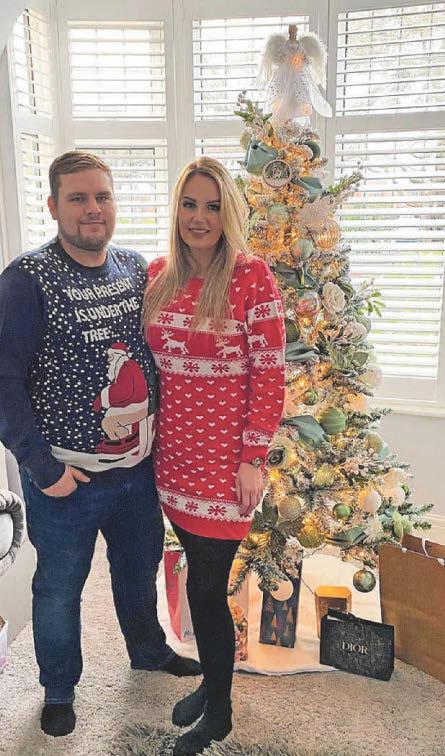 'I normally decorate the whole house, put up seven Christmas trees ... but I could not do any of that'