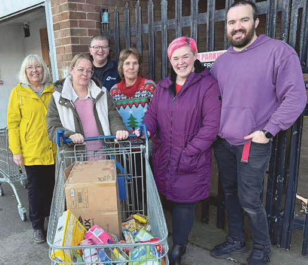 Community raise £1,700 worth of essential goods for food bank