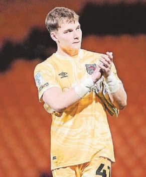 CASPER GOES BACK TO THE CLARETS
