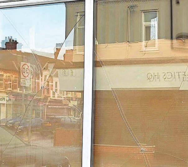 Couple's heartbreak after property targeted