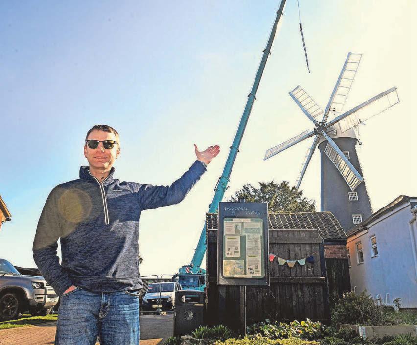 'It's magnificent to see it up and running again'
