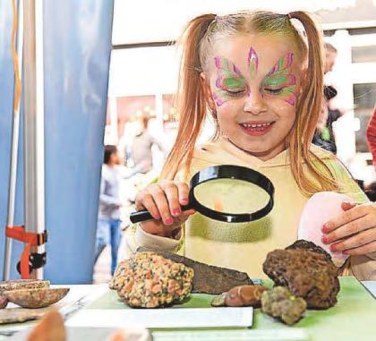 Families have a T-Rexcellent time celebrating anniversary