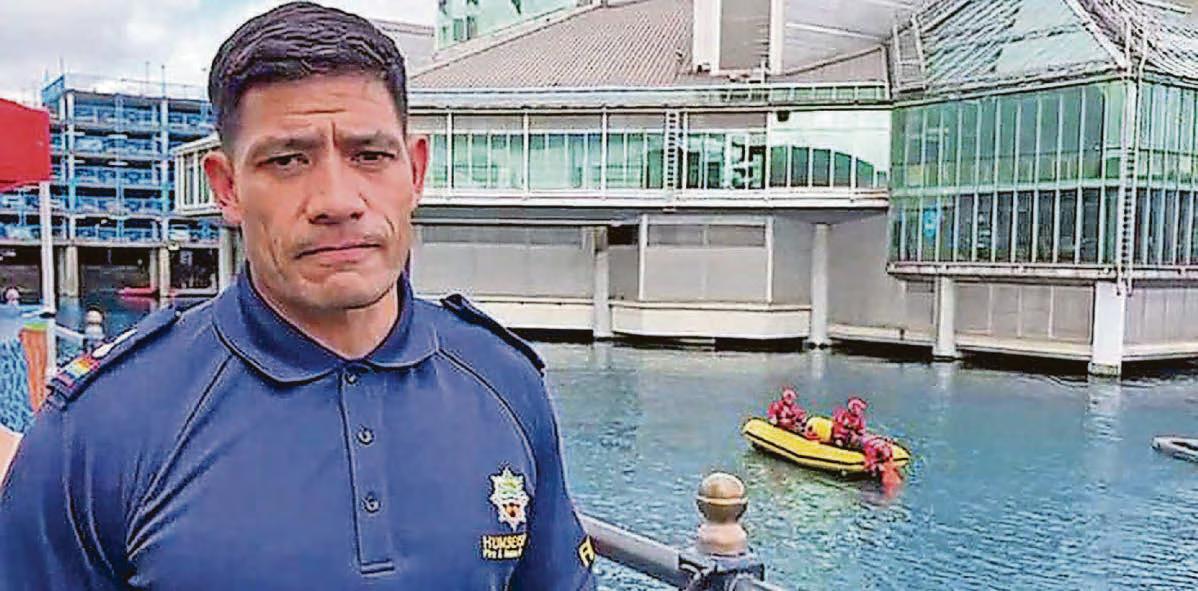 Firefighters carry out water rescue in Princes Quay ahead of dangerous summer months