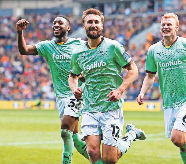 Eustace 'didn't know' Derby had sunk into the drop zone