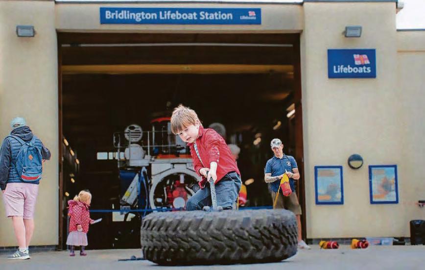 Kids can get to be 'crew for a day' with Bridlington Lifeboat